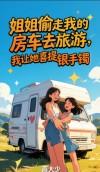姐姐偷走我的房车去旅游,我让她喜提银手镯